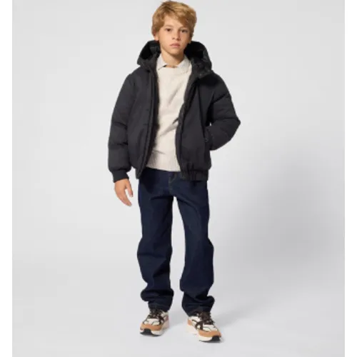 Pour garçon. J53434 Manteau avec Doublure noire (12Y= 150cm), Casuel, Polyester, mode enfantine - Boss - Modalova