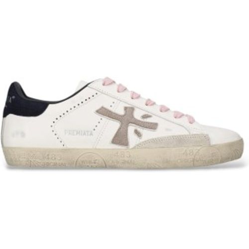 STEVEND Baskets en Cuir Stevend (40), Plat, Lacets, Casuel - Premiata - Modalova