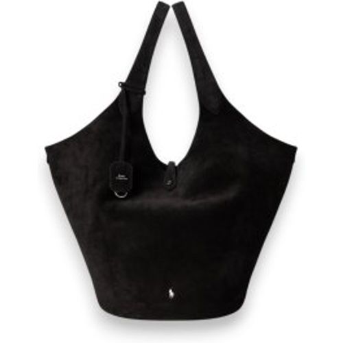 P23816002 Sac tote Polo Play grand en daim (OSFA), Casuel, Cuir - Polo Ralph Lauren - Modalova