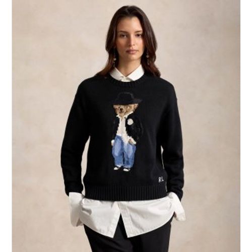 B23918001 Pull en coton avec Polo Bear (M), Casuel - Polo Ralph Lauren - Modalova