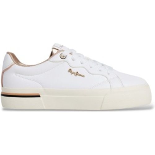 PLS300029 Baskets Carla Club (36), Plat, Lacets, Casuel - Pepe Jeans - Modalova
