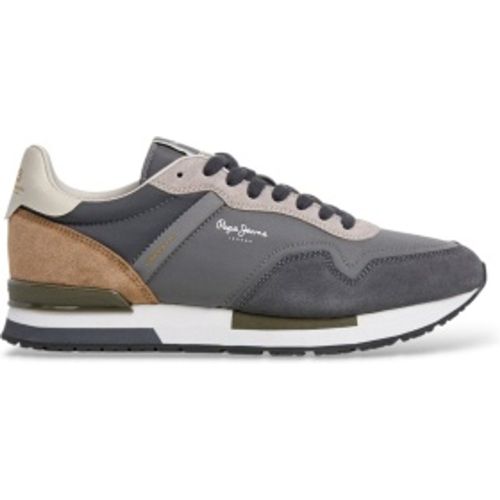 PMS400037 Baskets Hailon Basic (42), Tissu, Plat, Lacets, Casuel, Sport - Pepe Jeans - Modalova