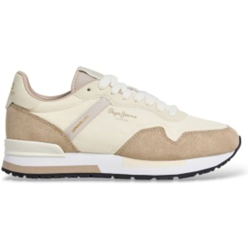 PLS400036 Baskets Hailon Young clair (36), Tissu, Plat, Lacets, Casuel - Pepe Jeans - Modalova