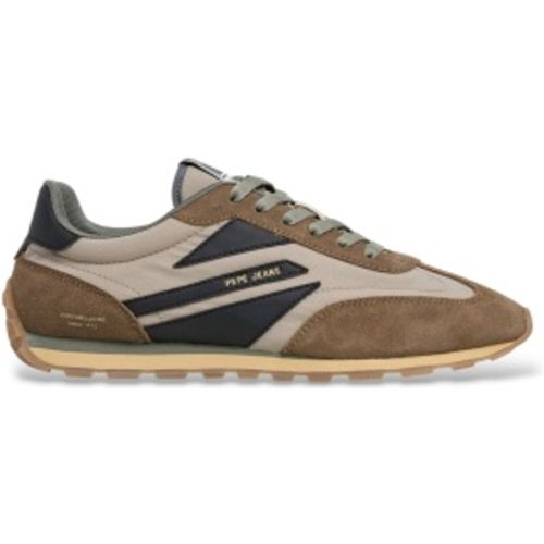 PMS400052 Baskets Jason Retro (40), Tissu, Plat, Lacets, Casuel - Pepe Jeans - Modalova