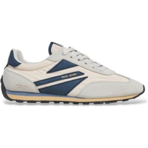PMS400052 Baskets Jason Retro cassé (40), Tissu, Plat, Lacets, Casuel - Pepe Jeans - Modalova