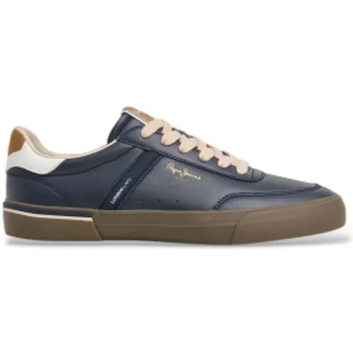 PMS300031 Baskets Kenton Rétro (45), Plat, Lacets, Casuel - Pepe Jeans - Modalova