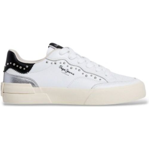 PLS300028 Baskets en cuir Milan (37), é, Plat, Lacets, Casuel - Pepe Jeans - Modalova