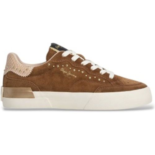 PLS300027 Baskets en cuir Milan West (41), Plat, Lacets, Casuel - Pepe Jeans - Modalova