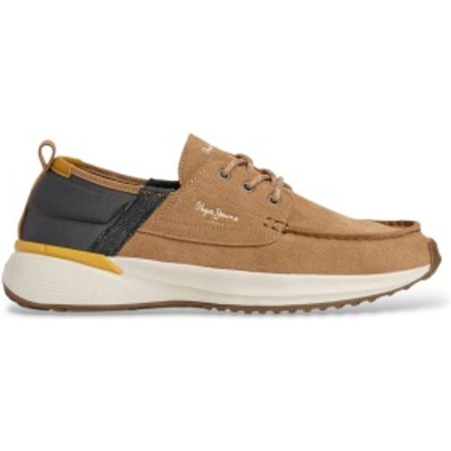 PMS600029 Chaussures bateau en cuir Bampton Evolve (40), Plat, Lacets, Casuel - Pepe Jeans - Modalova