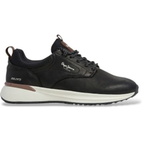 PMS600048 Baskets en cuir Bampton Urban (40), Plat, Lacets, Casuel - Pepe Jeans - Modalova