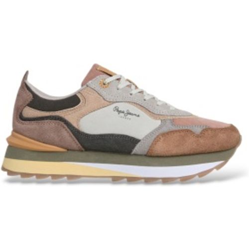 PLS600070 Baskets en cuir Freya (36), 5 à 8 cm, Lacets, Casuel - Pepe Jeans - Modalova