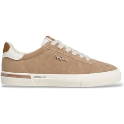 PLS300032 Baskets en cuir Kenton clair (36), Plat, Lacets, Casuel - Pepe Jeans - Modalova