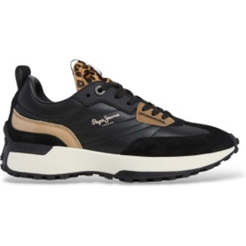 PLS600067 Baskets en cuir Lucky Fierce (38), 3 à 5 cm, Lacets, Casuel - Pepe Jeans - Modalova