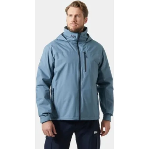 Veste nautique Crew Hooded Midlayer 2.0 bleue (S), Casuel, Polyester, De plein air - Helly Hansen - Modalova