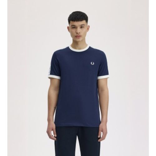M4620 Maillot Ringer Taped (S), Casuel, Coton, Manche courte - Fred Perry - Modalova