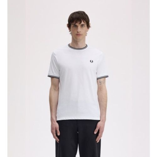 M1588 T-shirt Twin Tipped (L), Casuel, Coton, Manche courte - Fred Perry - Modalova