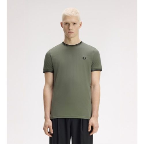 M1588 Polo Twin Tipped clair (XL), Casuel, Coton, Manche courte - Fred Perry - Modalova