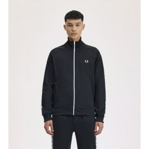 J4620 Veste de survêtement Taped (S), Casuel, Sport, Polyester - Fred Perry - Modalova