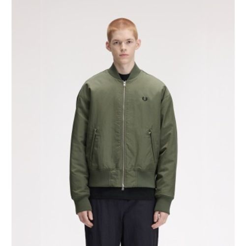 J3318 Veste Bomber matelassée Tennis (S), Casuel, Nylon recyclé - Fred Perry - Modalova