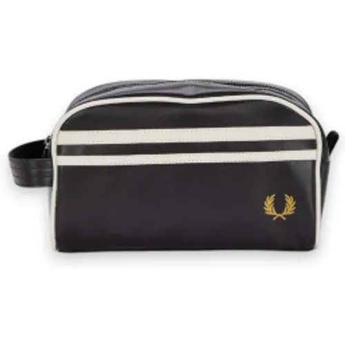 L8298 Trousse de toilette en polyester enduit (OSFA), Casuel, Polister recyclé - Fred Perry - Modalova