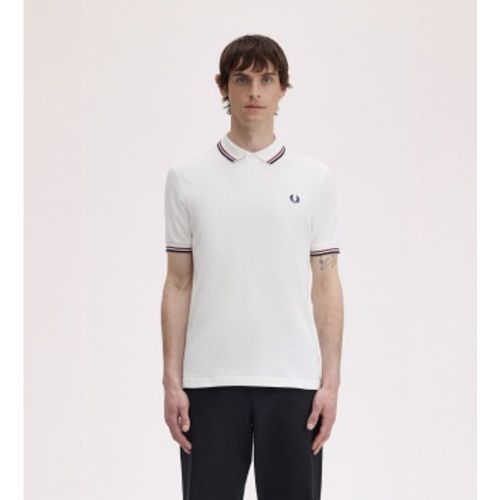 M3600 Polo Twin Tipped blanc (3XL), Casuel, Coton, Manche courte - Fred Perry - Modalova