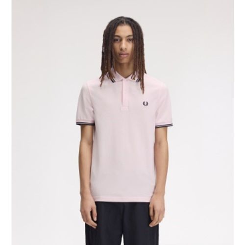 M3600 Polo bicolore rose (S), Casuel, Coton, Manche courte - Fred Perry - Modalova