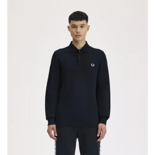 M6006 Polo uni à manches longues (3XL), Casuel, Coton, Manche longue - Fred Perry - Modalova