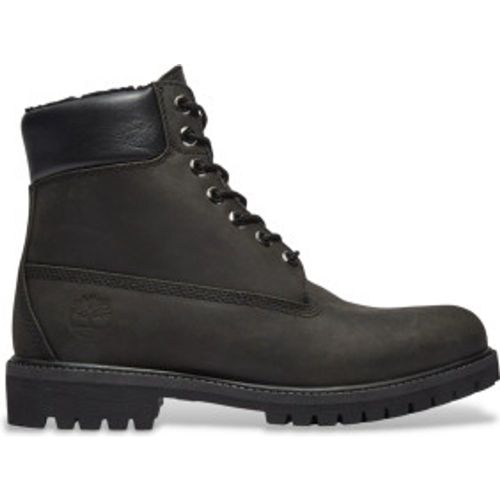 TB1A2E2P0011 Premium 6 Inch Lace Up Leather Boot (40 W), Cuir, Noir, Plat, Lacets, Casuel - Timberland - Modalova