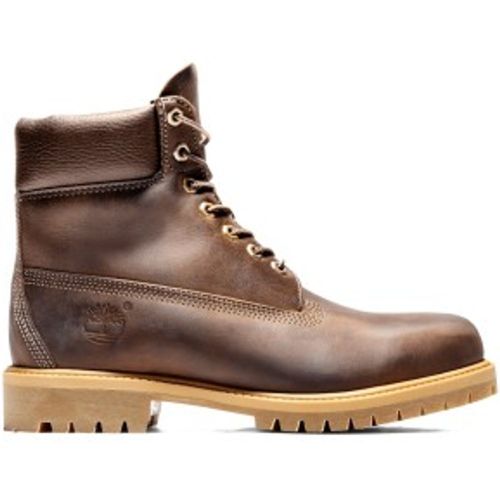 TB1270972141 Bottes en cuir imperméable avec fermeture à lacets 6 Inch Premium dark brown (45 W), , Plat, Casue - Timberland - Modalova