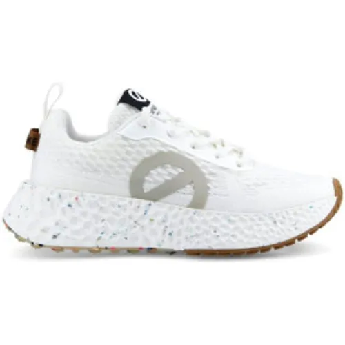 LNVDMS0 Trainers Carter Fly (40), Blanc, Plat, Lacets, Casuel, Durable - NO NAME - Modalova