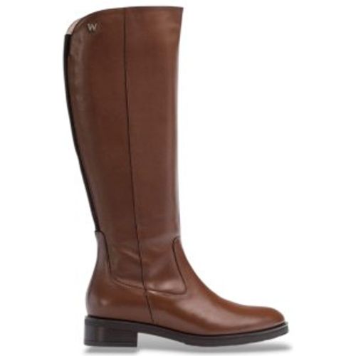 C-5470 Bottes en cuir Codigree 70 (36), Plat, 1 à 3 cm, Fermeture éclair, Casuel - Wonders - Modalova