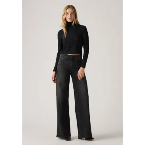 Levi's. 0039B-0000 Jean 728 à jambe large et taille haute (25/32), Casuel, Coton, Denim - Levis - Modalova