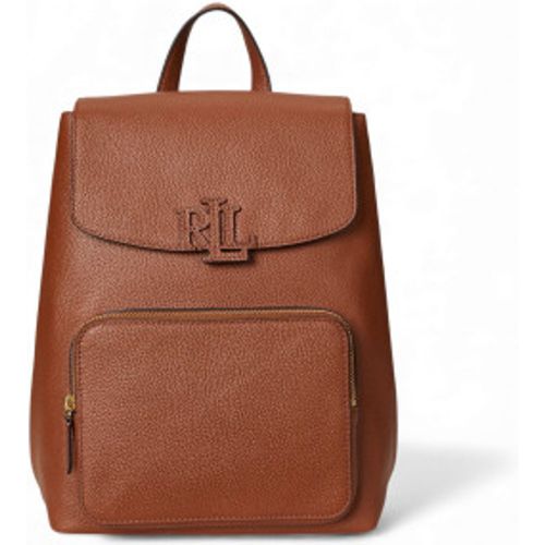 Sac à dos Cameryn en cuir grainé marron (OSFA), , Casuel - Lauren Ralph Lauren - Modalova