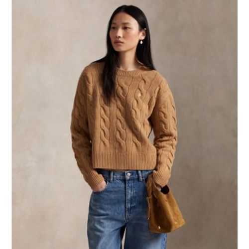 A91216005 Pull en laine et cachemire marron (L), , Casuel - Polo Ralph Lauren - Modalova