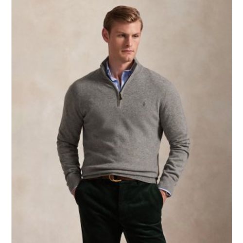 Pull en laine avec fermeture éclair courte (S), Casuel, Manche longue - Polo Ralph Lauren - Modalova