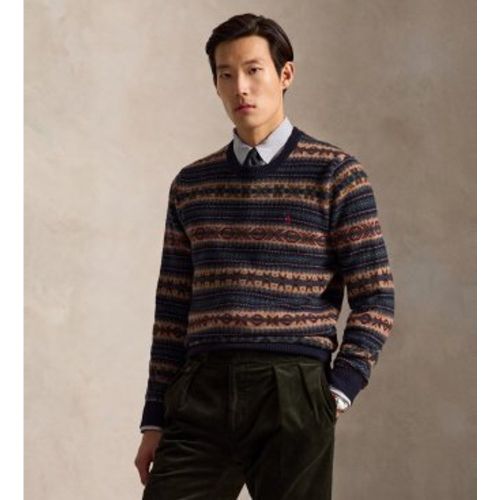 B26783001 Pull en laine Fair Isle marron (S), Casuel - Polo Ralph Lauren - Modalova