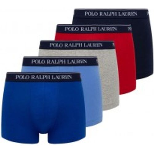 Lot de 5 caleçons rouge, , et marine (S), Casuel, Coton - Polo Ralph Lauren - Modalova