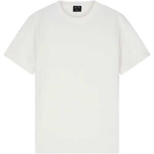XM002821AF10337U0009 T-shirt slim (M), Casuel, Coton, Manche courte - A|X Armani Exchange - Modalova