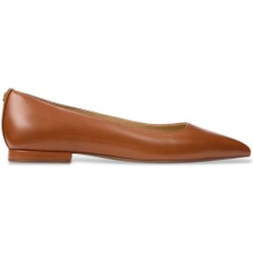 P09039002 Ballerine Londyn en cuir (37), Plat, Aucun, Casuel, Classique - Lauren Ralph Lauren - Modalova