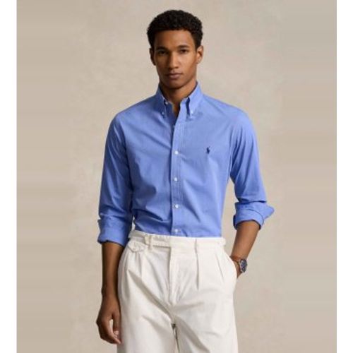Chemise en popeline extensible Custom Fit (M), Casuel, Coton, Classique, Manche longue - Polo Ralph Lauren - Modalova