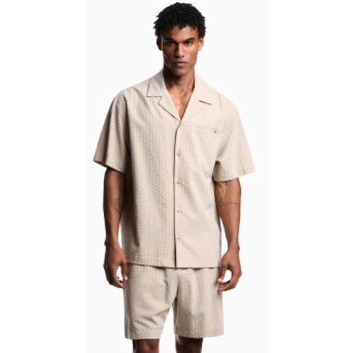 EM000593_AF20430 Chemise Out (L), Casuel, Manche courte, Lyocell - Emporio Armani - Modalova