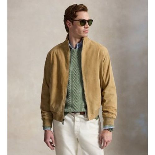 Veste Charleton en daim (L), Casuel, Cuir - Polo Ralph Lauren - Modalova