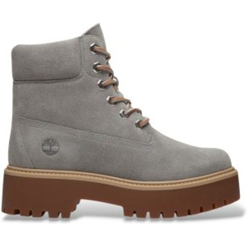 TB0A5THXEJR1 Bottes en cuir Stone Street (38), Plat, Lacets, Casuel - Timberland - Modalova