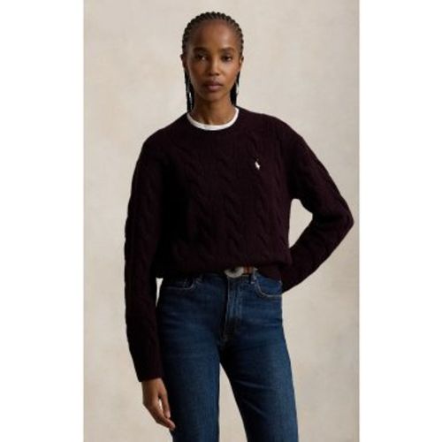 A91216013 Pull en laine et cachemire lilas (XXL), Casuel, , Manche longue - Polo Ralph Lauren - Modalova