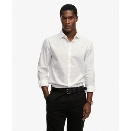 M4011109A Chemise Cut Away Popeline (L), Casuel, Coton, Manche longue - Superdry - Modalova