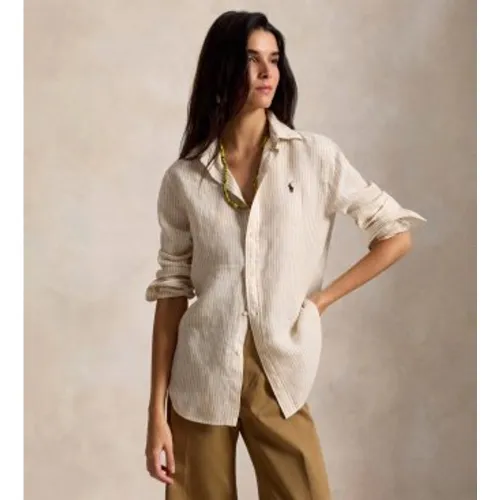A96158010 Chemise en lin Classic Fit à rayures (L), Casuel, Manche longue - Polo Ralph Lauren - Modalova