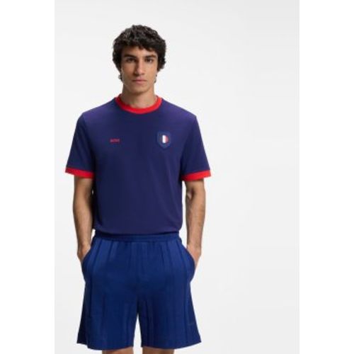 Maillot avec drapeau (L), Casuel, Coton, Manche courte - Boss - Modalova