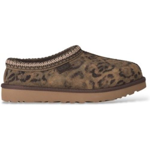 Chaussons en cuir Tasman Spotted marron (36), Plat, Aucun, Homewear, Imprimé animal - Ugg - Modalova