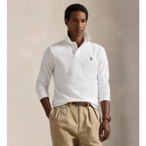 Polo piqué Custom Slim Fit (L), Casuel, Coton, Manche longue - Polo Ralph Lauren - Modalova