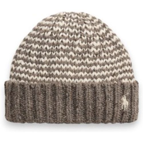 P18138001 Bonnet en mélange de laine à rayures (OSFA), Casuel - Polo Ralph Lauren - Modalova